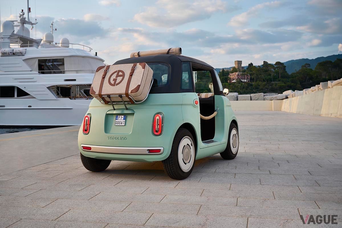 世界初公開されたフィアット新型「トポリーノ」（オープンボディ）