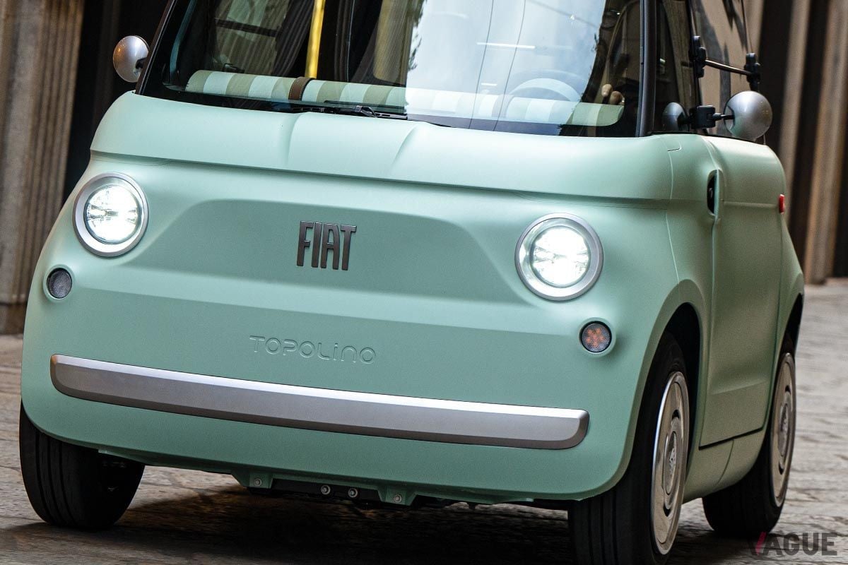 世界初公開されたフィアット新型「トポリーノ」（クローズドボディ）