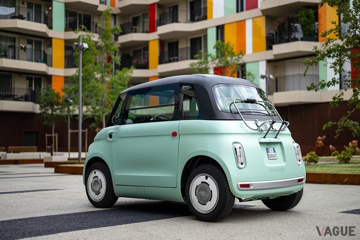 世界初公開されたフィアット新型「トポリーノ」（クローズドボディ）