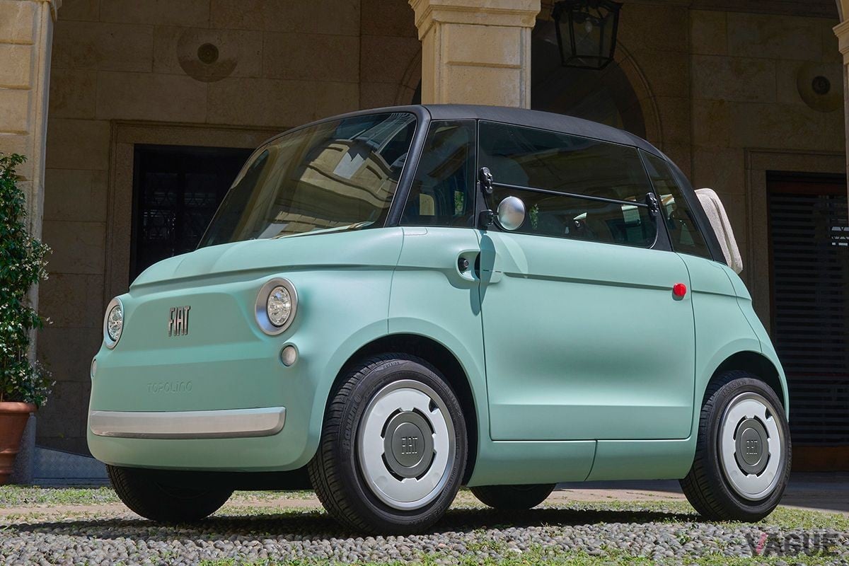 世界初公開されたフィアット新型「トポリーノ」（クローズドボディ）