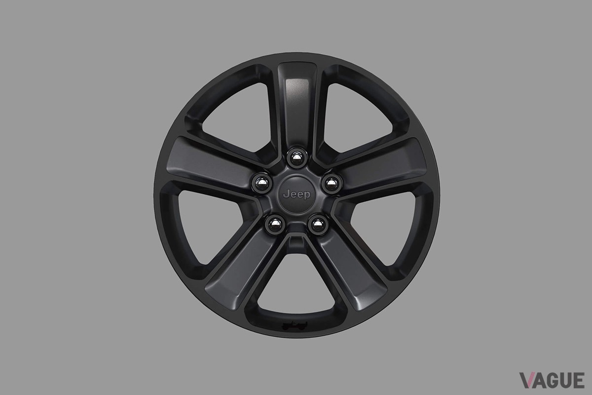 ジープの限定車「ラングラー アンリミテッド サハラ アルティテュード」のホイール