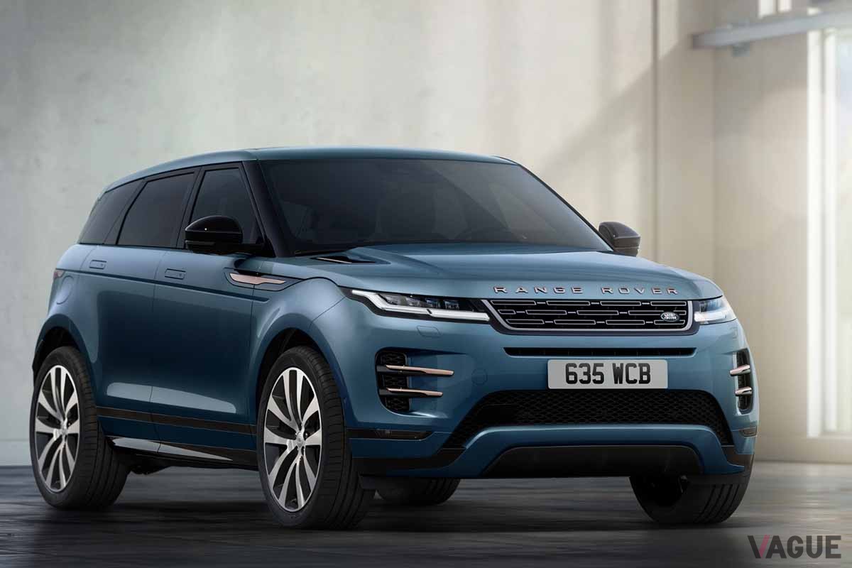 改良新型「レンジローバー・イヴォーク」2024年モデル