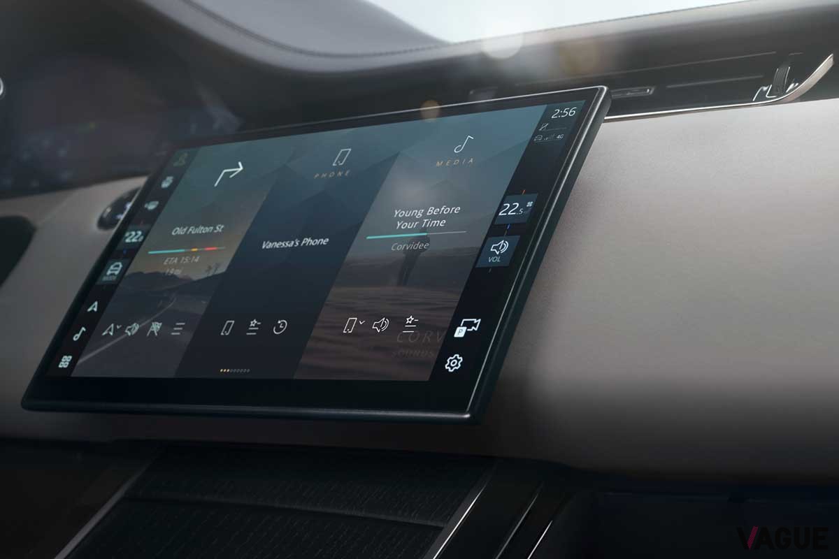 改良新型「レンジローバー・イヴォーク」2024年モデルのインテリア