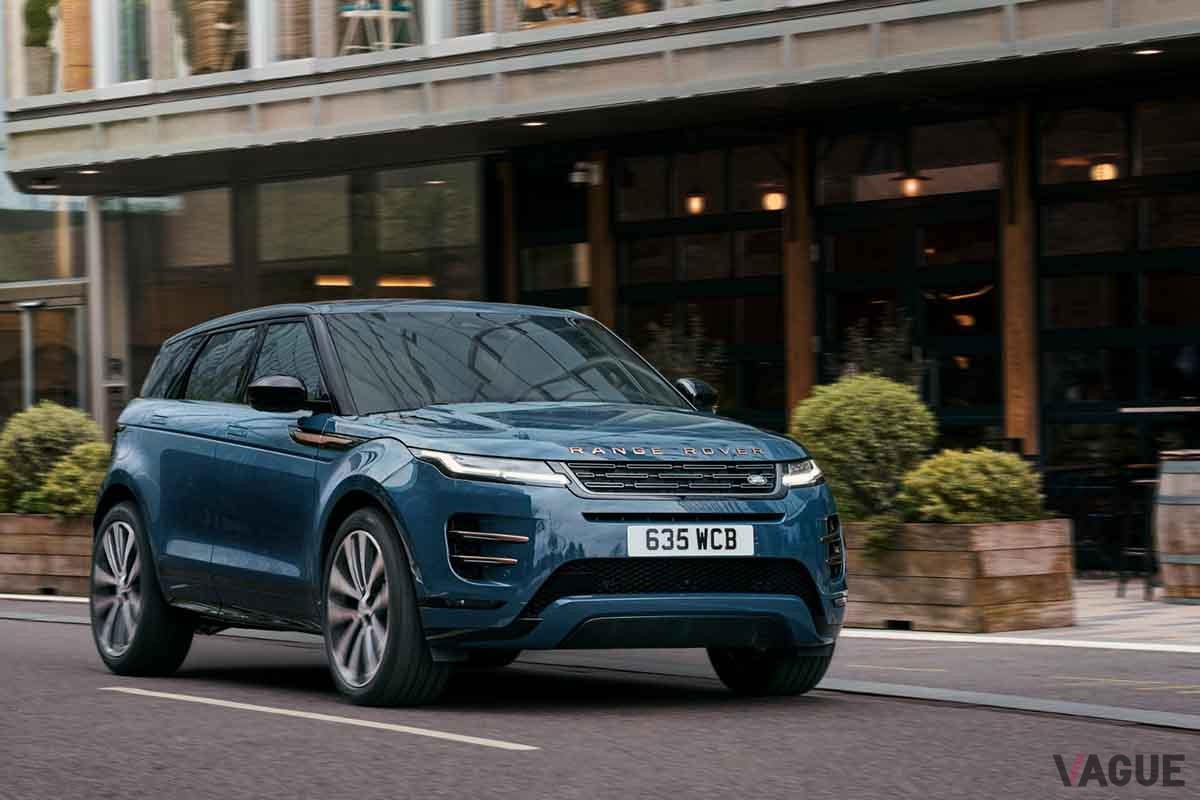 改良新型「レンジローバー・イヴォーク」2024年モデル