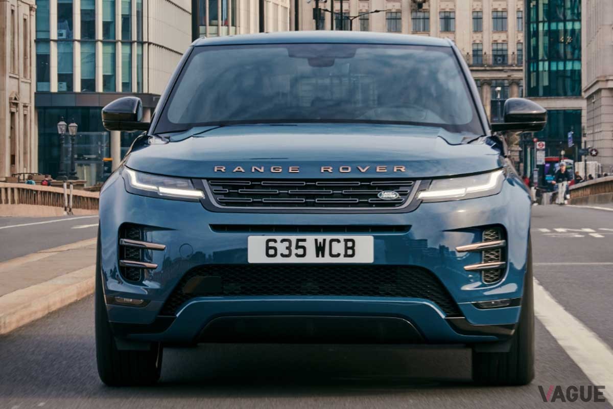 改良新型「レンジローバー・イヴォーク」2024年モデル
