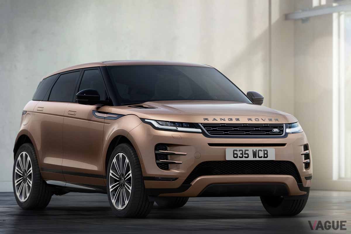 改良新型「レンジローバー・イヴォーク」2024年モデル