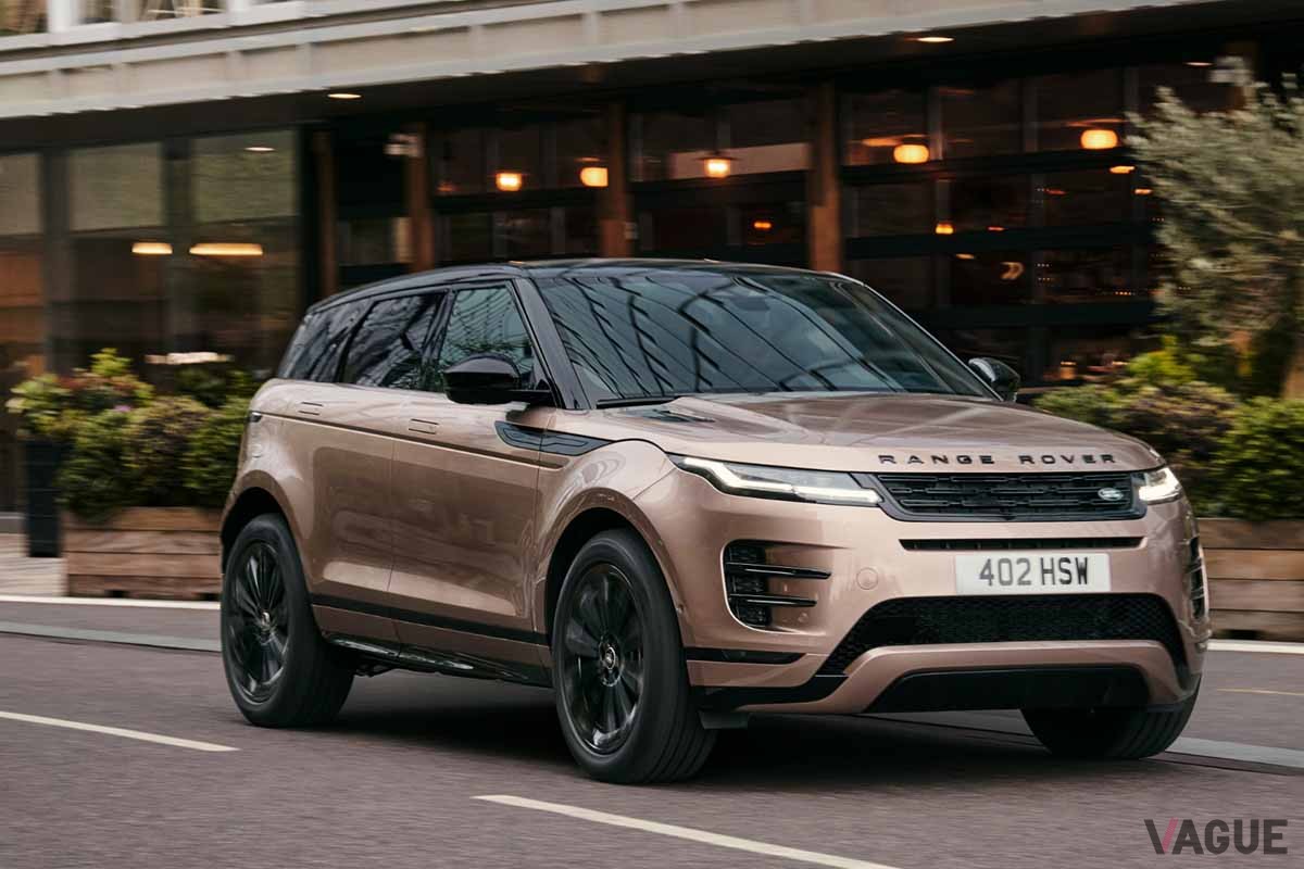 改良新型「レンジローバー・イヴォーク」2024年モデル