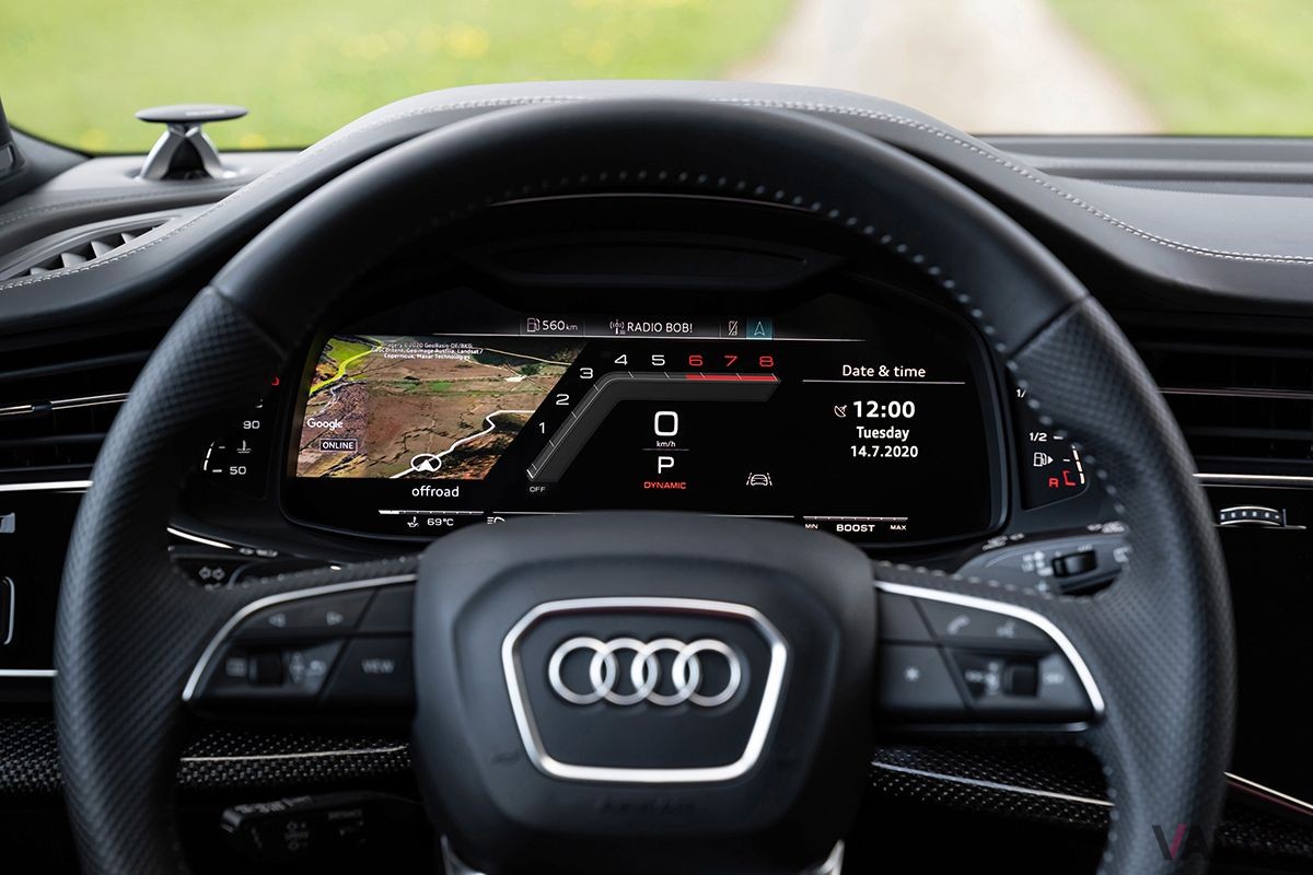 アウディ新型「SQ7」のインテリア