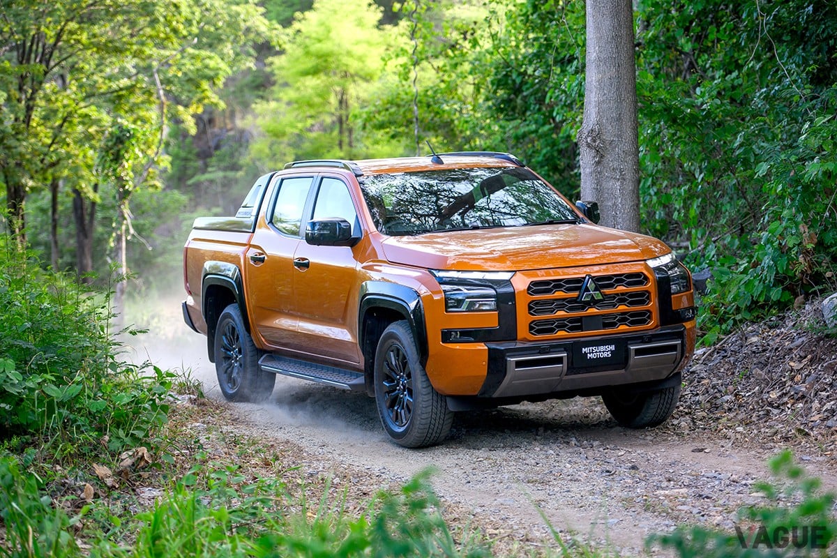 2024年2月に日本登場した三菱「トライトン」