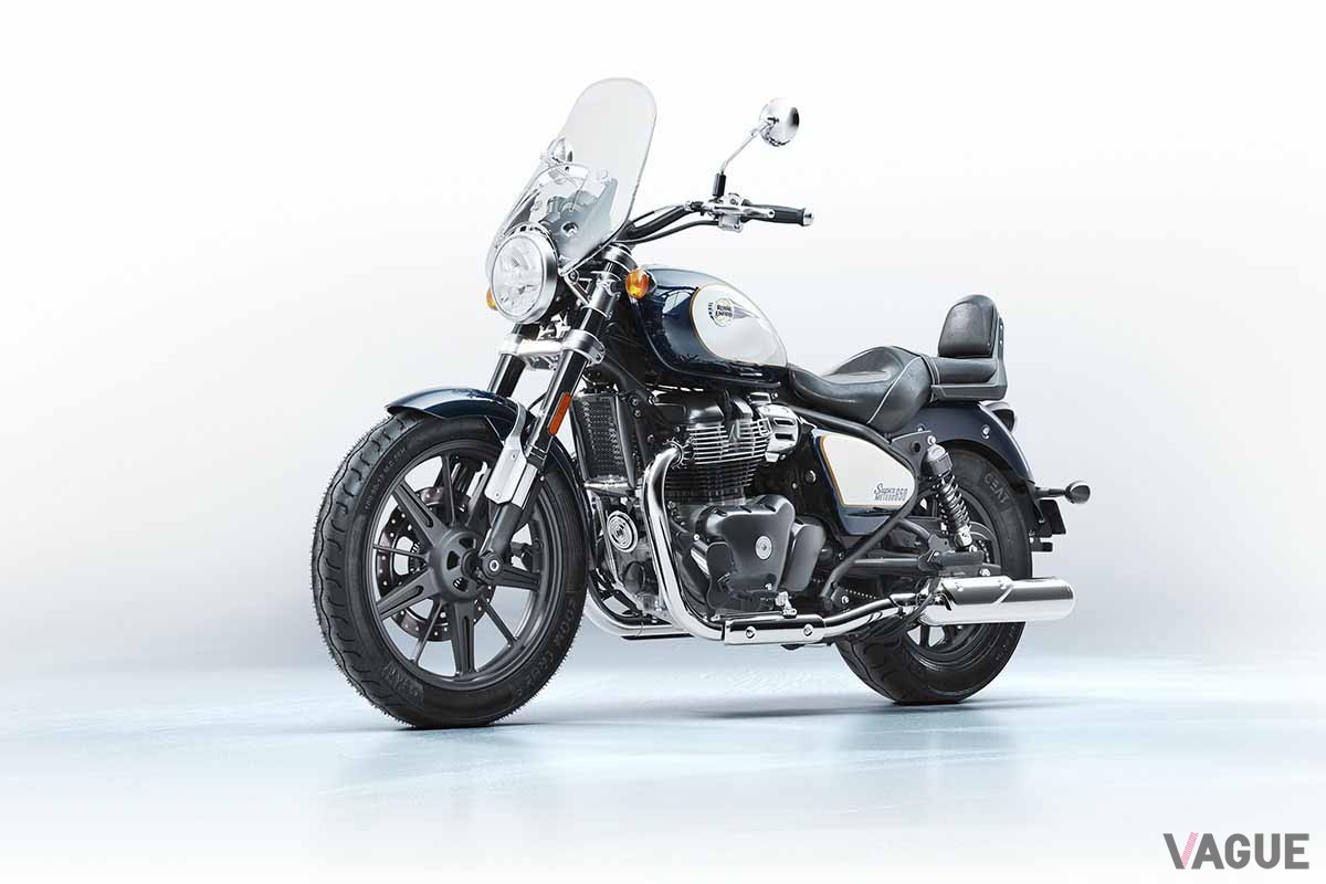 650ccの並列2気筒エンジンと新しいシャシーを組み合わせたロイヤルエンフィールドのオーセンティックなクルーザー「スーパーメテオ650」