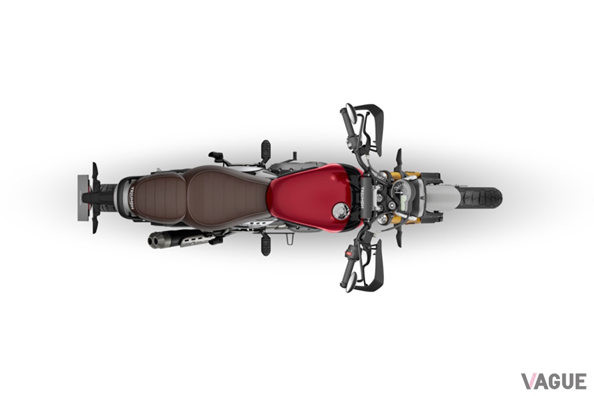 トライアンフ「スクランブラー400X」は、ルックスだけでなくライディングポジションや走破性などもスクランブラーモデルらしさが満点