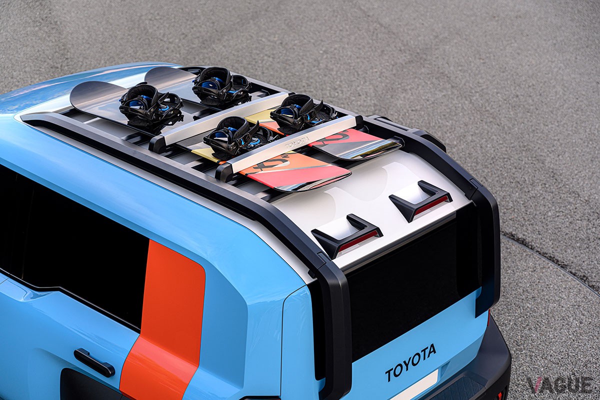 新型「ランドクルーザープラド」のフロントマスクは、コンセプトカー「コンパクトクルーザーEV」のそれをモチーフにしているとのウワサも