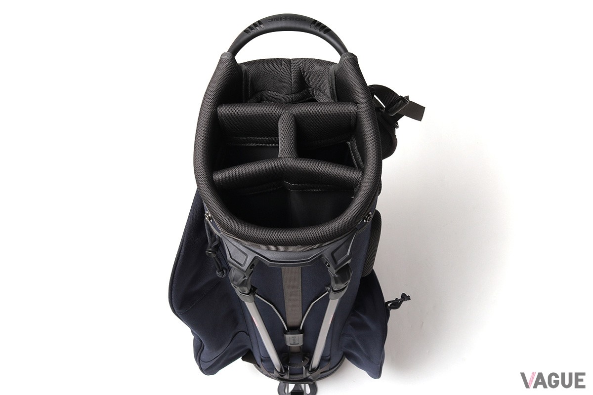ブリーフィングゴルフ「1000Dコーデュラナイロンシリーズ」の“ギャレリアBag＆Luggage”限定「CADDY BAG CR-4 ＃03」