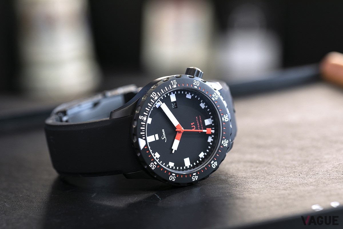 潜水艦の素材をケースに採用した「Uシリーズ」も人気モデルのひとつ