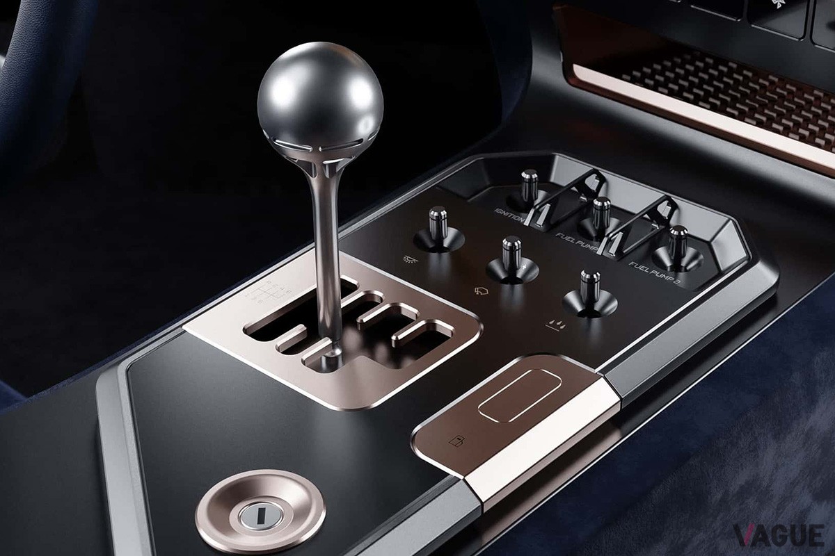 スイッチを始めとするパーツ類はアルミなどの金属製となる（C）ECCENTRICA CARS