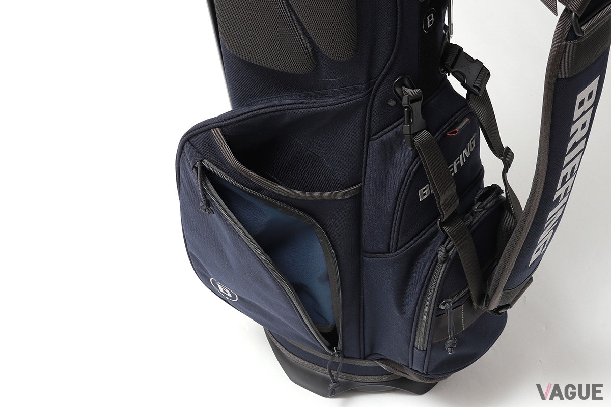 ブリーフィングゴルフ「1000Dコーデュラナイロンシリーズ」の“ギャレリアBag＆Luggage”限定「CADDY BAG CR-4 ＃03」