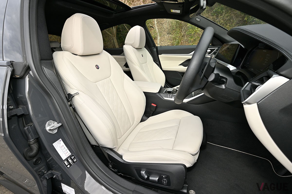 BMW車とは異なる走りの世界観を巧みに構築しているBMWアルピナ「B4グランクーペ」