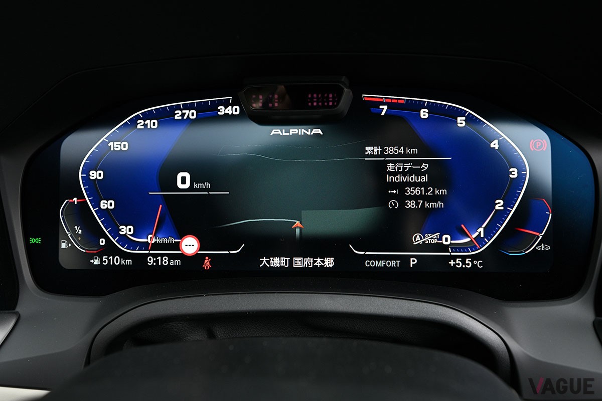 BMW車とは異なる走りの世界観を巧みに構築しているBMWアルピナ「B4グランクーペ」