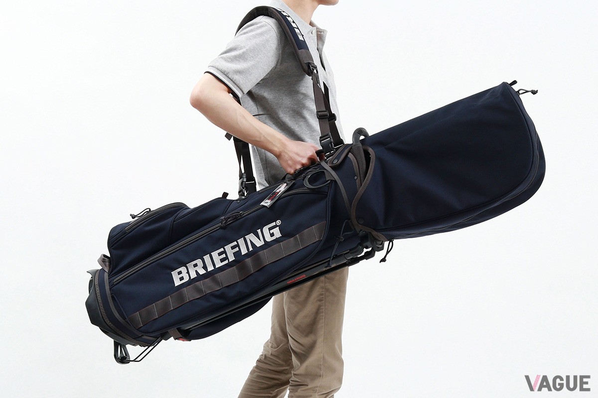 ブリーフィングゴルフ「1000Dコーデュラナイロンシリーズ」の“ギャレリアBag＆Luggage”限定「CADDY BAG CR-4 ＃03」