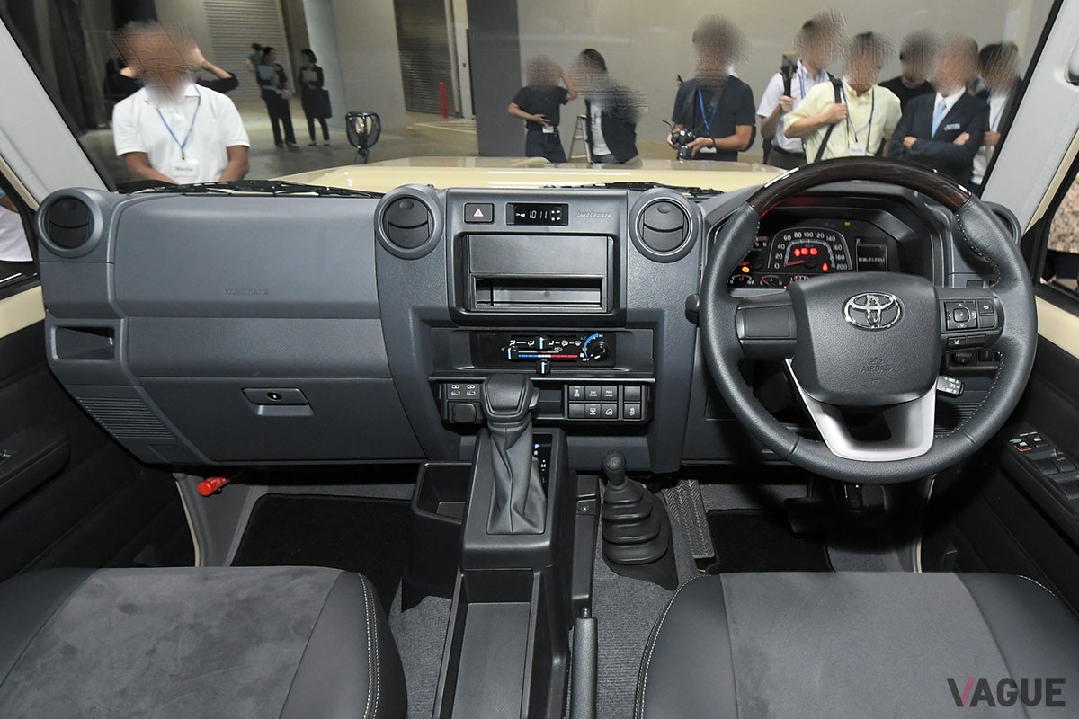 300系譲りのシート骨格を採用することで、トヨタ新型「ランドクルーザー70」のリアシートは従来よりも快適な座り心地が期待できる