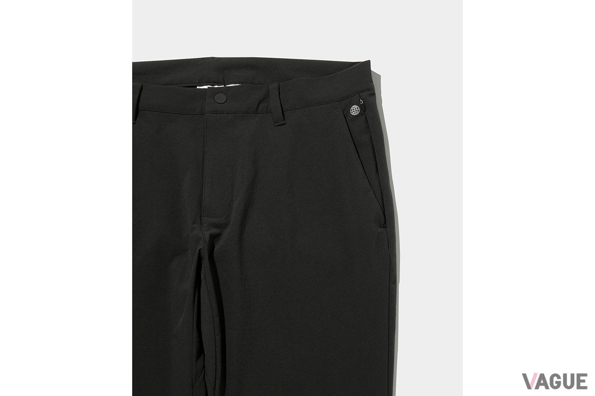 「Water repellent solid trousers」