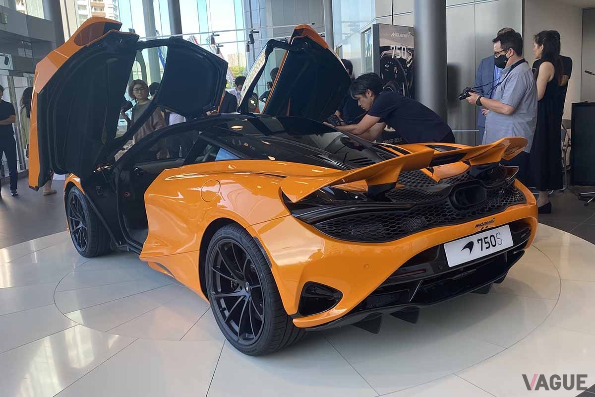 日本初公開されたマクラーレン新型「750Sクーペ」