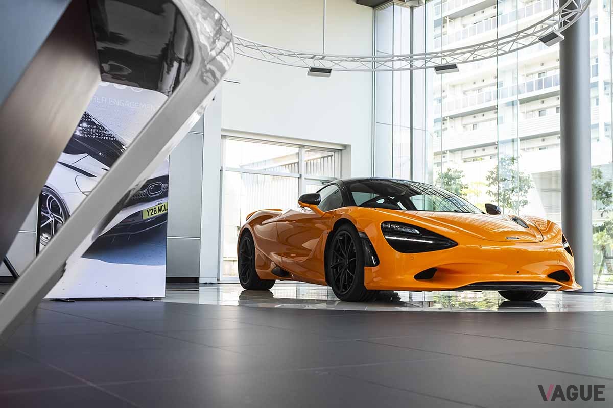 日本初公開されたマクラーレン新型「750Sクーペ」