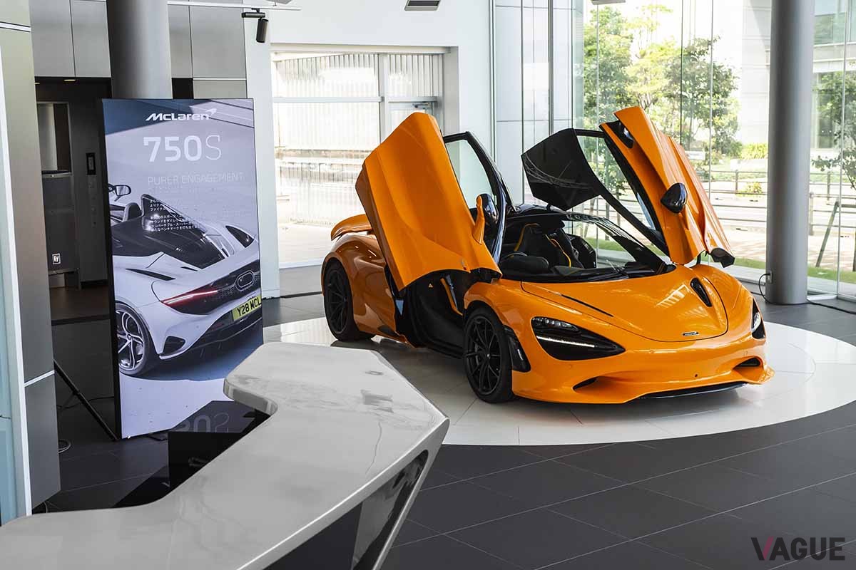 日本初公開されたマクラーレン新型「750Sクーペ」