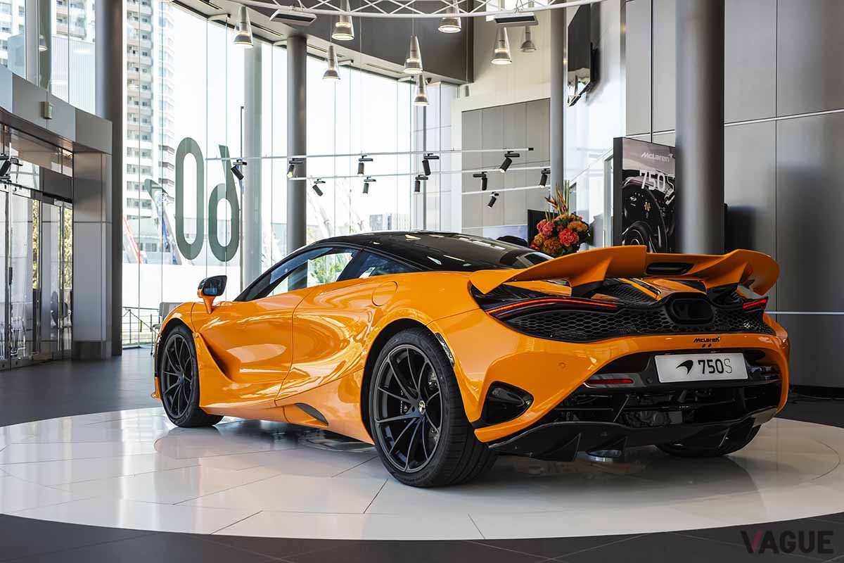 日本初公開されたマクラーレン新型「750Sクーペ」