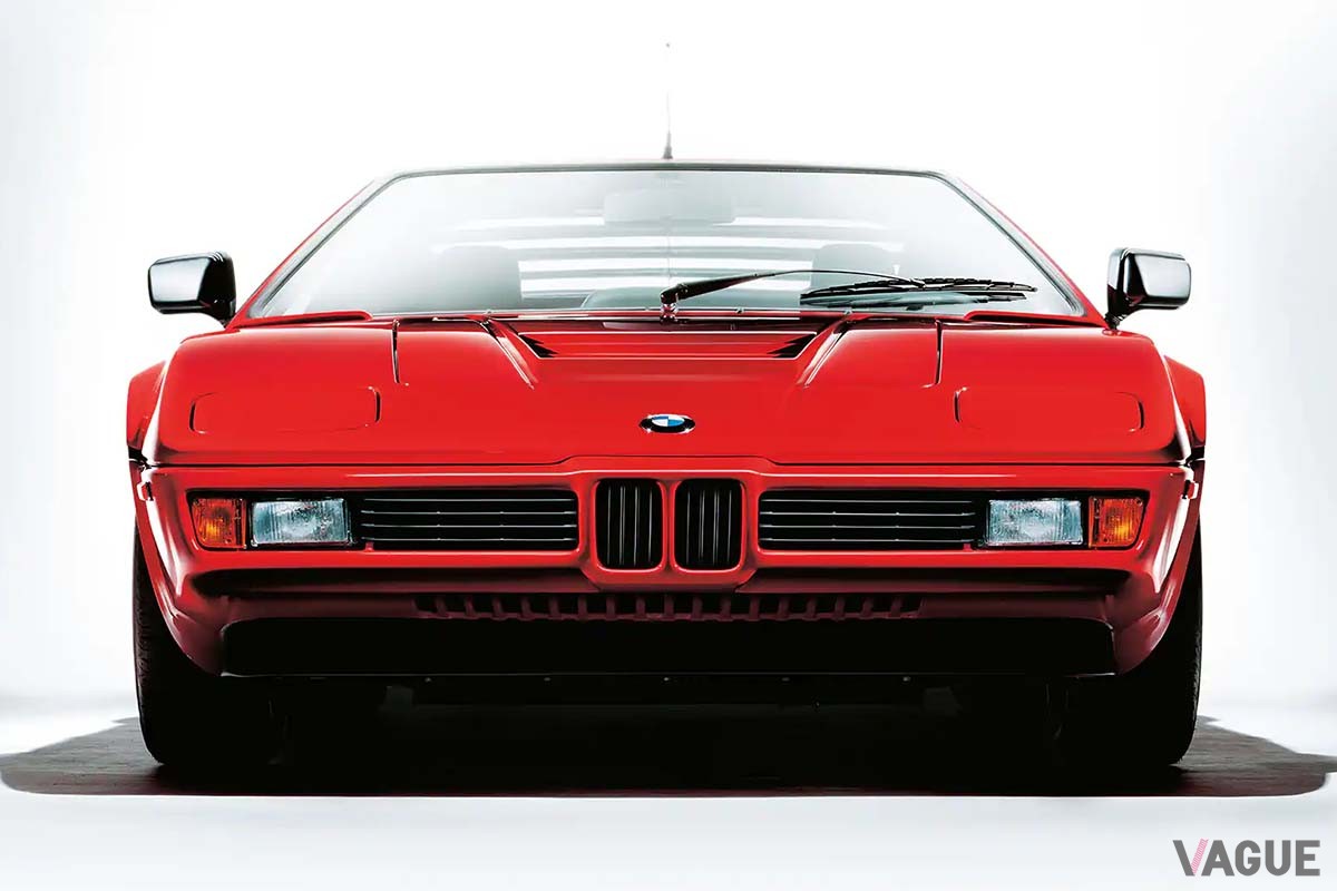 1978年登場のBMW「M1」のキドニーグリルは、これまでのBMW車でもっとも小さい