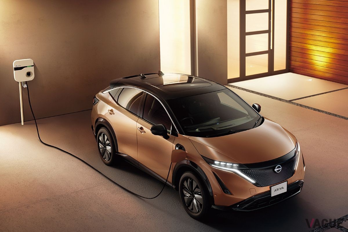 2020年7月に発表された日産のSUV型EV「アリア」