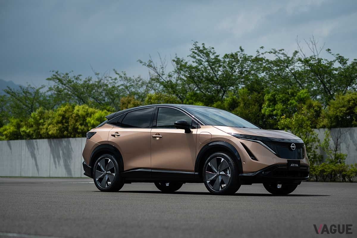 2020年7月に発表された日産のSUV型EV「アリア」