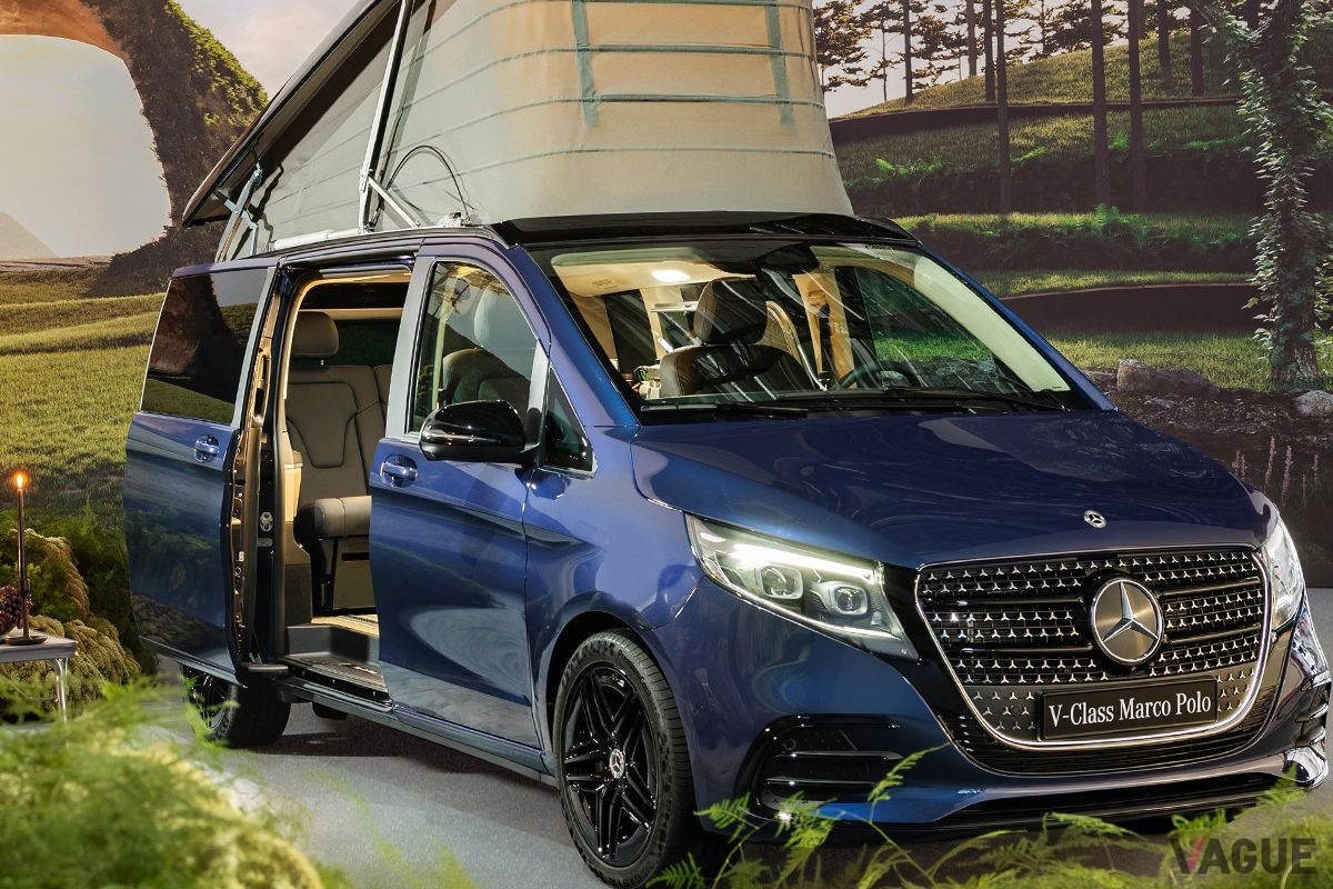 メルセデス・ベンツ新型「Vクラス」に設定されたキャンパー仕様「Vクラス・マルコポーロ」