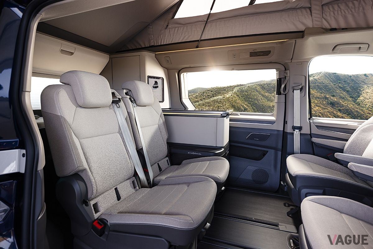 世界初公開されたVW新型「カリフォルニア・コンセプト」のインテリア