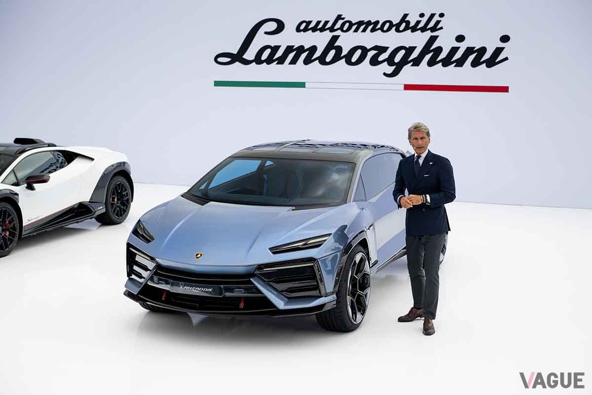 モントレー・カーウィーク2023で世界初公開されたランボルギーニ新型「ランザドール」