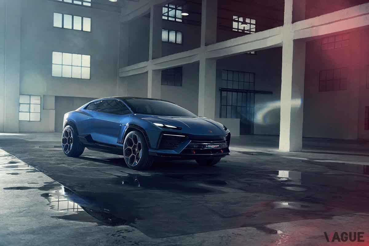 世界初公開されたランボルギーニ新型「ランザドール」
