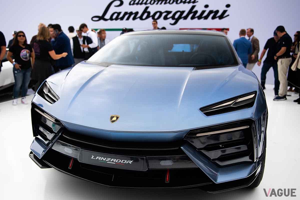 モントレー・カーウィーク2023で世界初公開されたランボルギーニ新型「ランザドール」