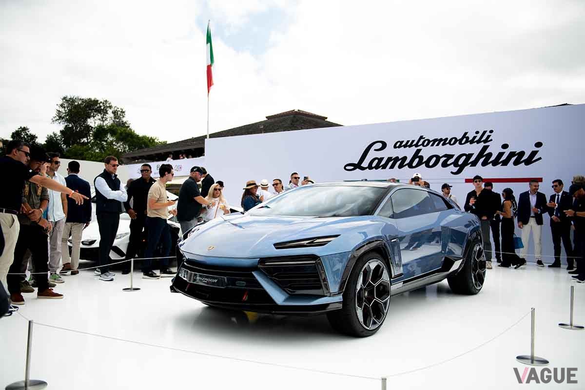 モントレー・カーウィーク2023で世界初公開されたランボルギーニ新型「ランザドール」