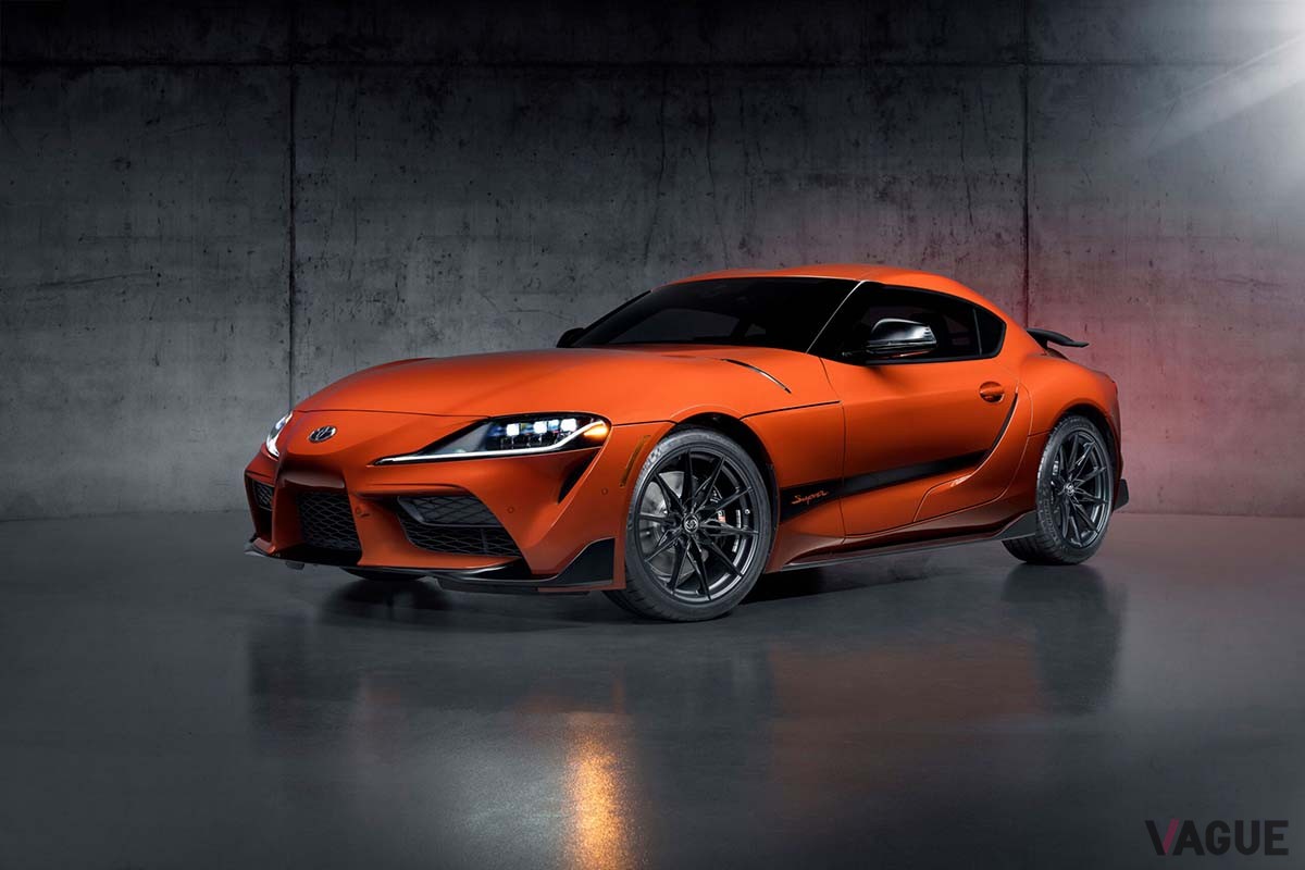 米国で登場したトヨタ「GRスープラ45周年記念エディション」