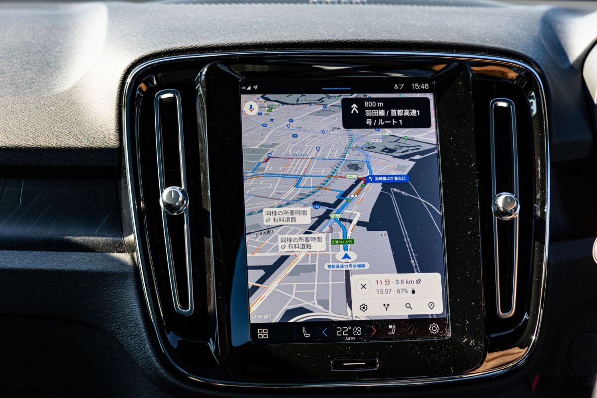 ボルボ「C30リチャージ」のGoogle対応インフォテイメントシステム