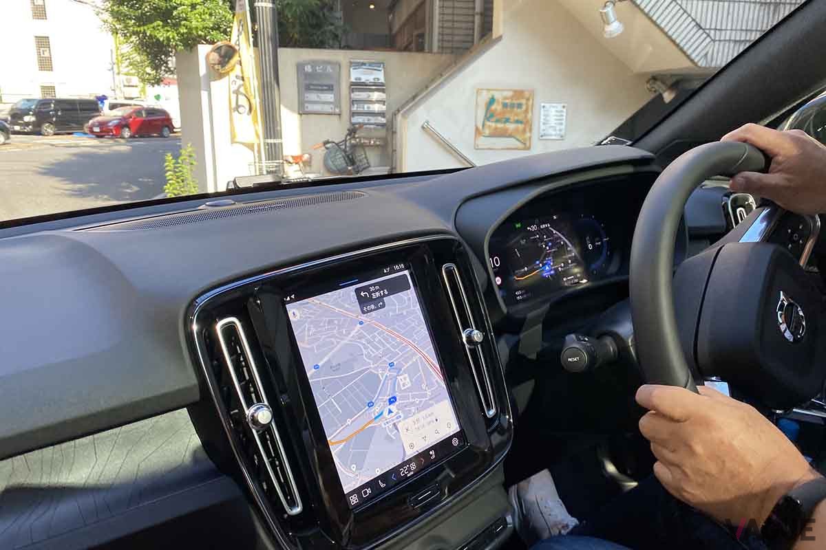 これはGoogleマップのクセなのだが、狭い道をルート案内することも度々あった