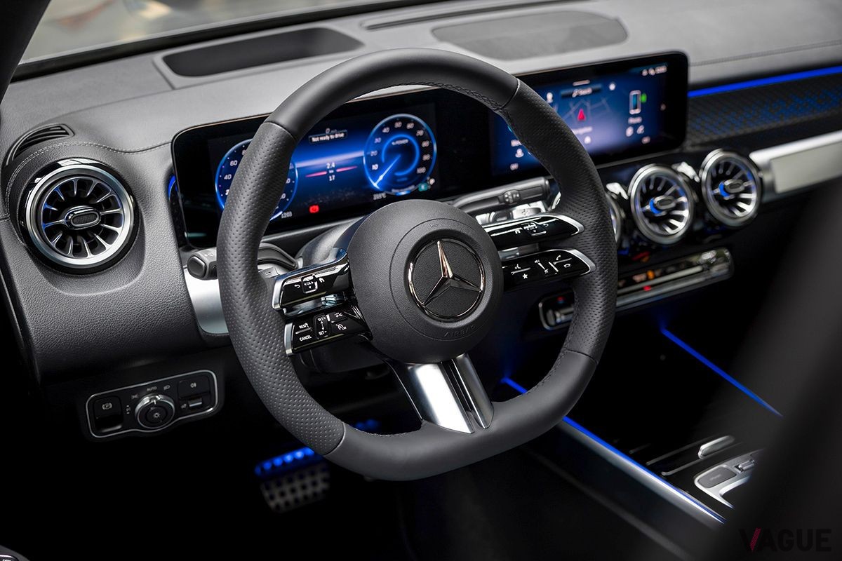 メルセデス・ベンツ改良新型「EQA」のインテリア