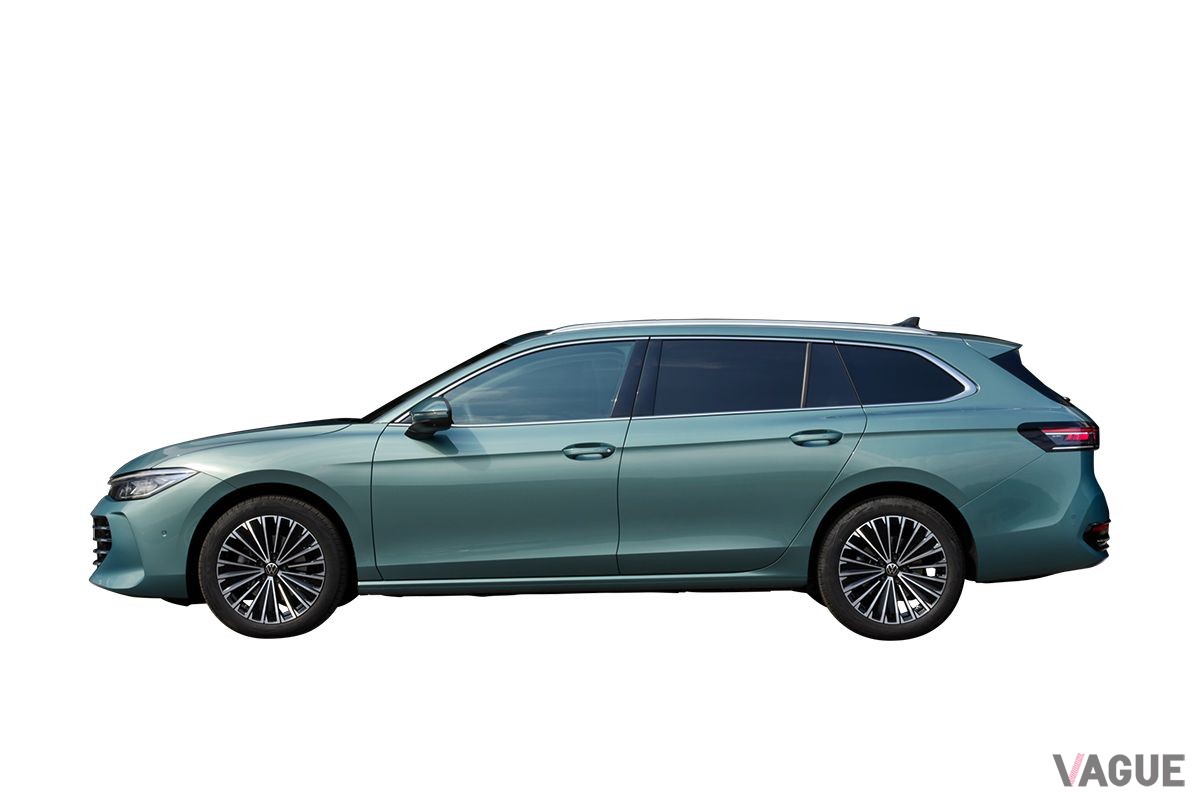 世界初公開されたVW新型「パサートヴァリアント」
