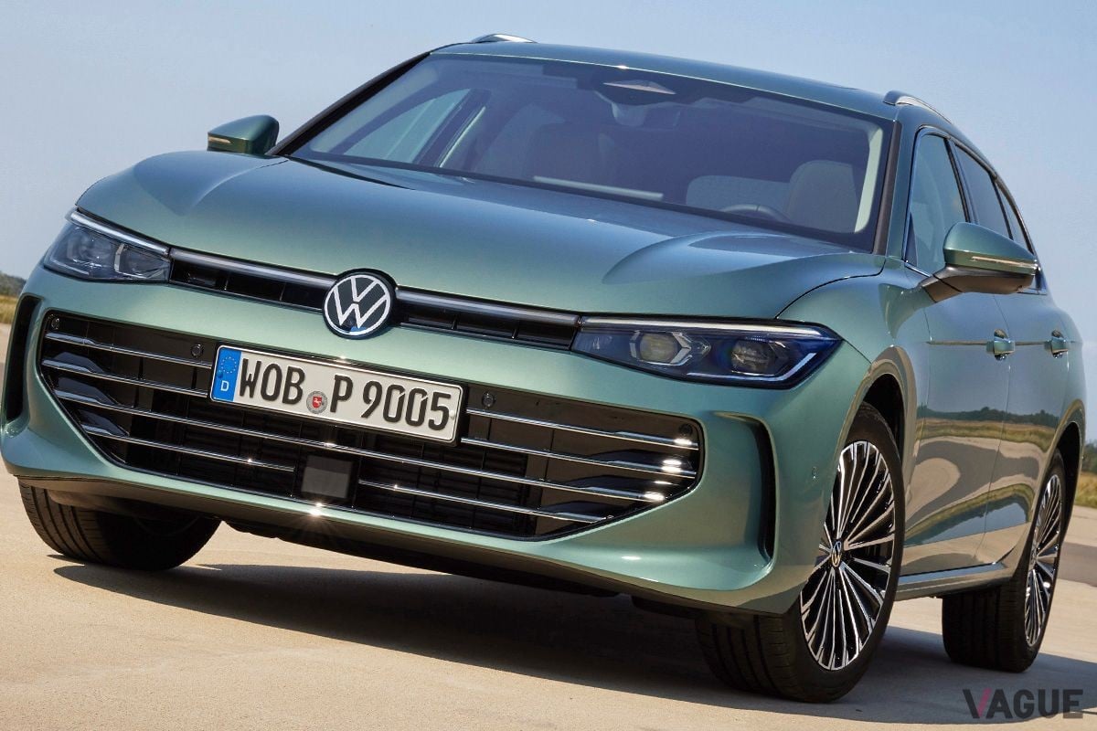 世界初公開されたVW新型「パサートヴァリアント」