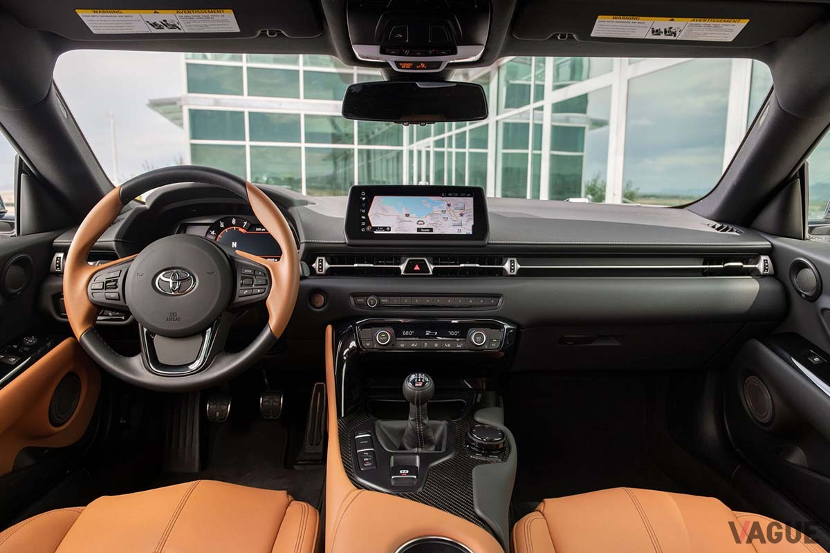 米国で登場したトヨタ「GRスープラ」2024モデルのインテリア（プレミアム）