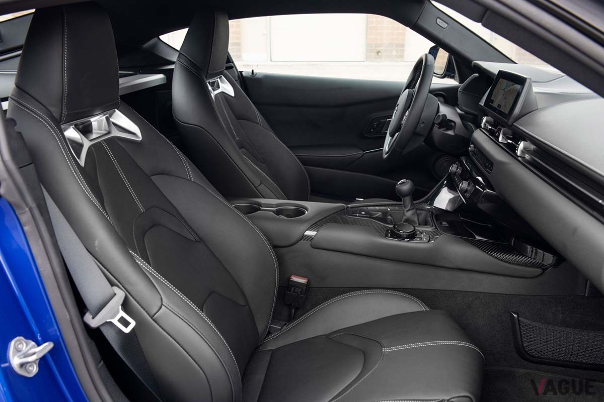 米国で登場したトヨタ「GRスープラ」2024モデルのインテリア（プレミアム）