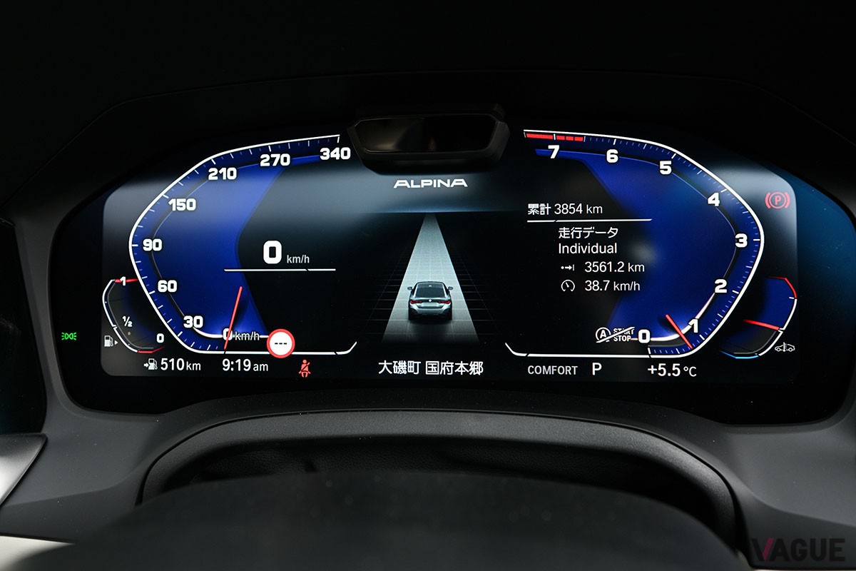 BMW車とは異なる走りの世界観を巧みに構築しているBMWアルピナ「B4グランクーペ」