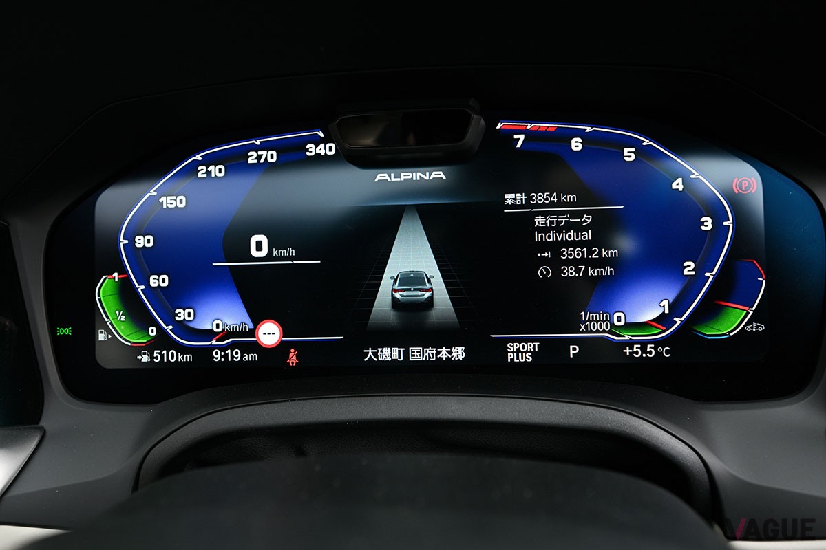 BMW車とは異なる走りの世界観を巧みに構築しているBMWアルピナ「B4グランクーペ」