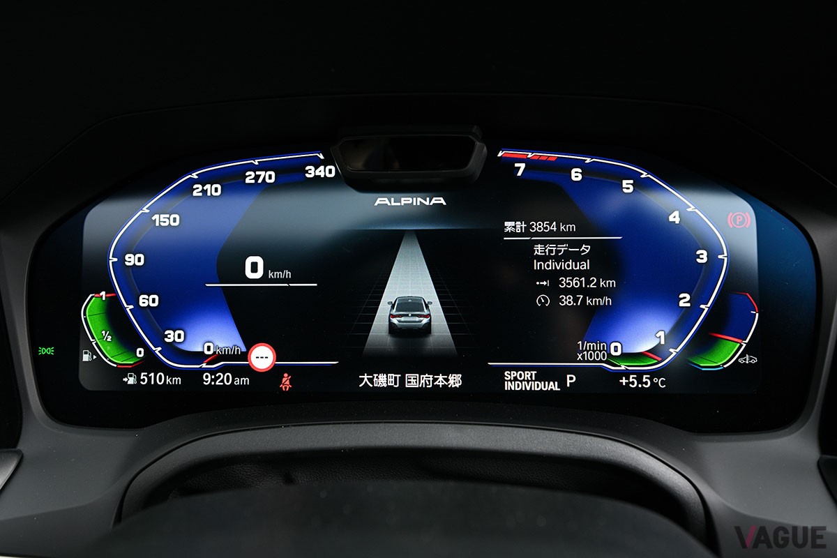 BMW車とは異なる走りの世界観を巧みに構築しているBMWアルピナ「B4グランクーペ」