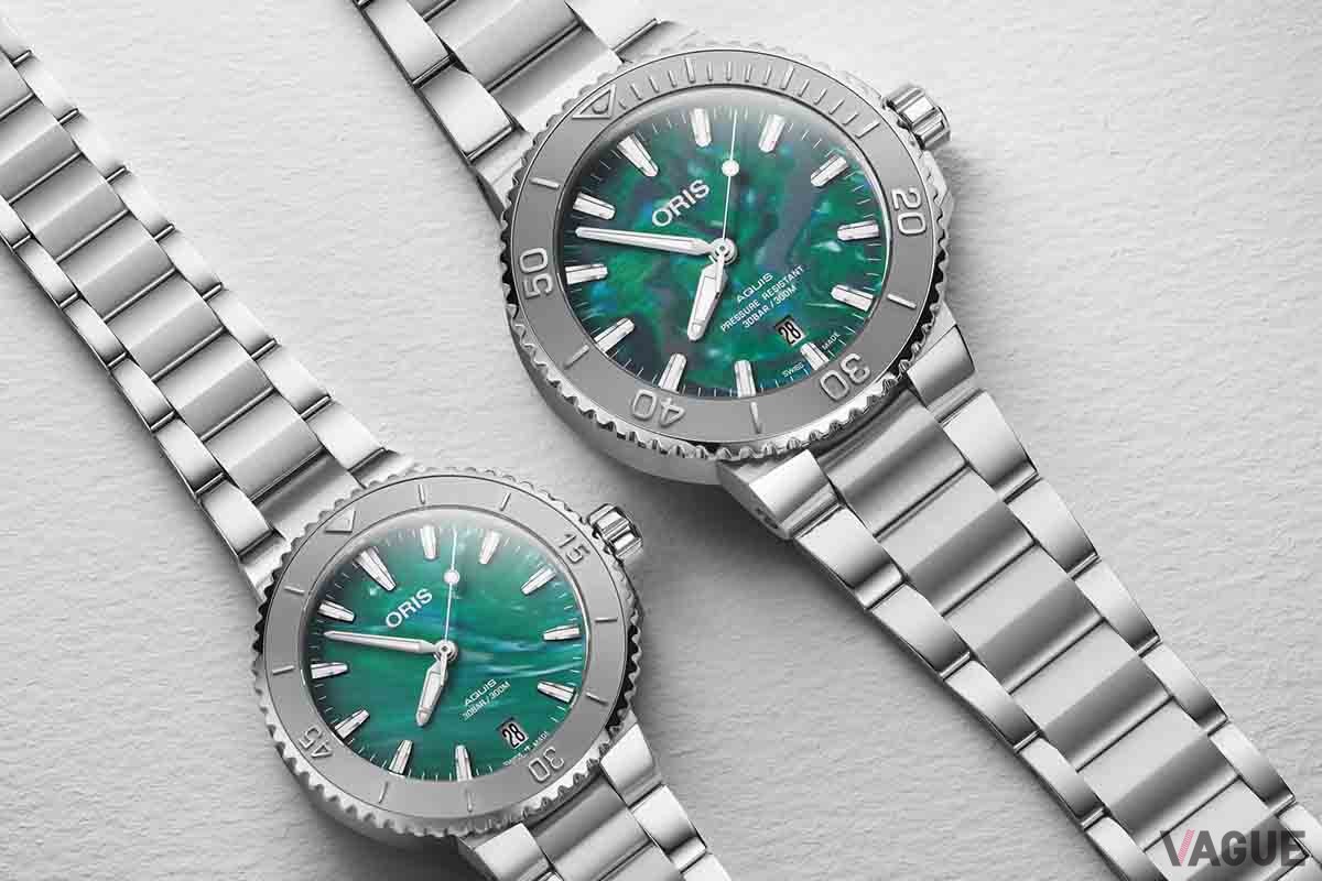 手作業で製作されるダイヤルは全てが一点もの。パートナーとペアで揃えるのもいい